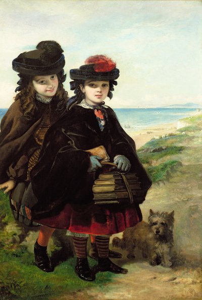 Off to School by Thomas Musgrave Joy